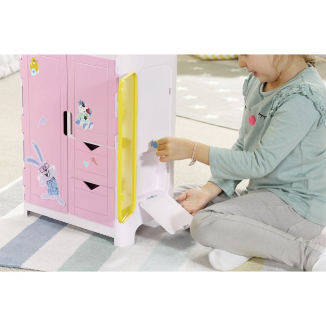BABY born - Dulap haine cu sunete si stickere - ARTZF827987