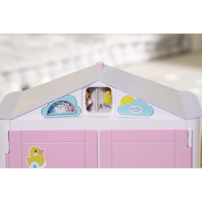 BABY born - Dulap haine cu sunete si stickere - ARTZF827987
