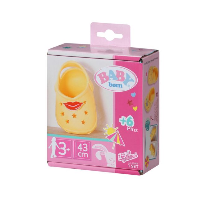 BABY born - Papucei cu insigne 43 cm diverse modele - ARTZF831809