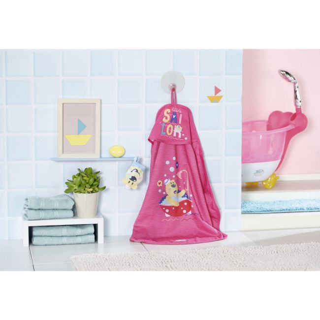 BABY born - Set prosop baie si sapun de jucarie - ARTZF830635
