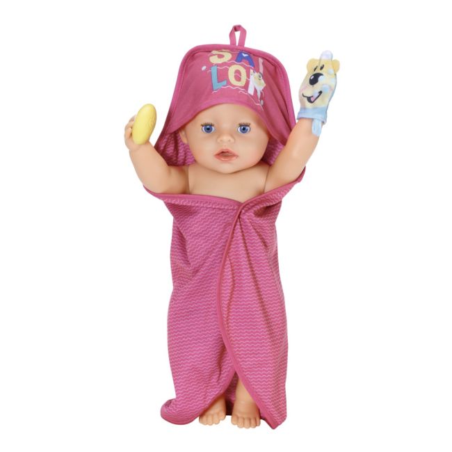 BABY born - Set prosop baie si sapun de jucarie - ARTZF830635