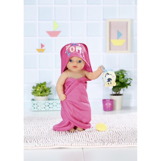 BABY born - Set prosop baie si sapun de jucarie - ARTZF830635