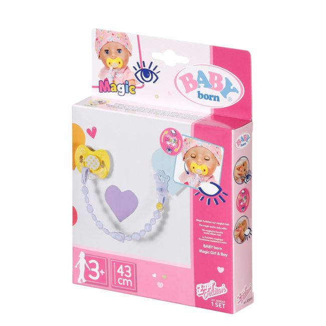 BABY born - Suzeta cu lant 43 cm diverse modele - ARTZF828069