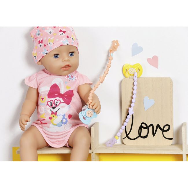 BABY born - Suzeta cu lant 43 cm diverse modele - ARTZF828069