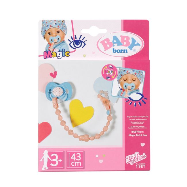 BABY born - Suzeta cu lant 43 cm diverse modele - ARTZF828069