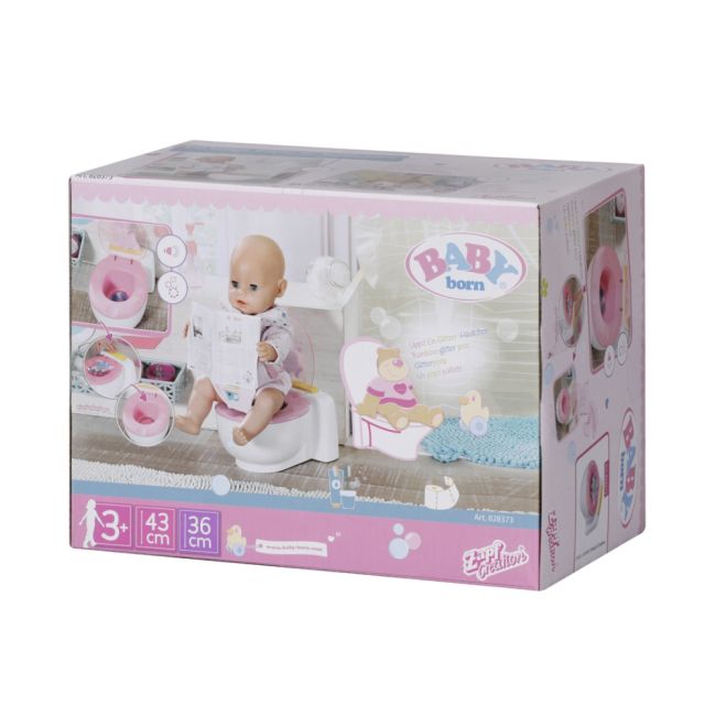 BABY born - Toaleta cu efecte sonore - ARTZF828373