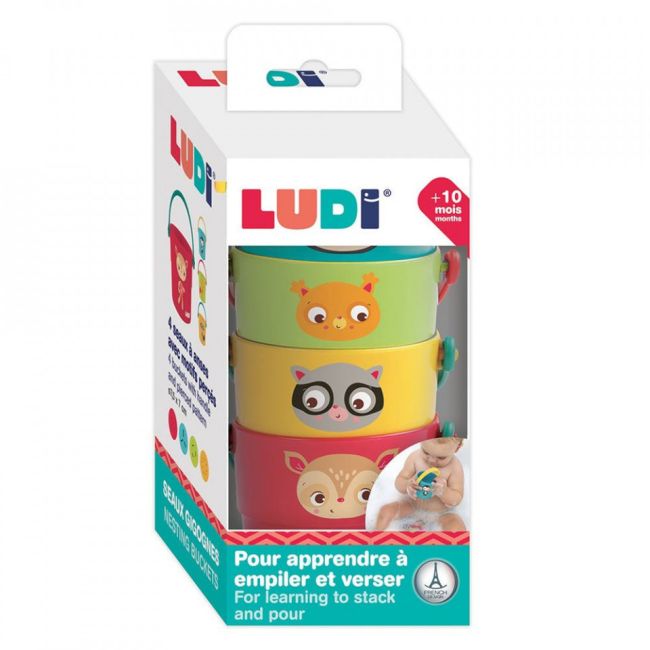 LUDI Set 4 cupe pentru baie DNBLUD40057