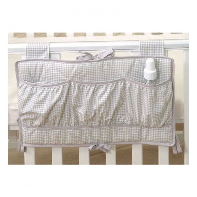 Organizator Pentru Patut Midi Pinguin 60x35 Cm Alb, Gri Pjb62891