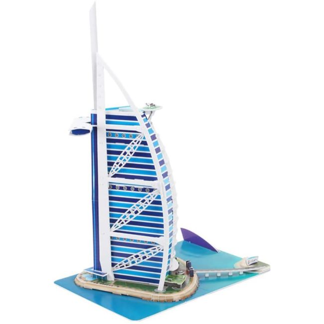 PUZZLE 3D BURJ AL ARAB (NIVEL COMPLEX 101 PIESE) - ARTCUMC101h