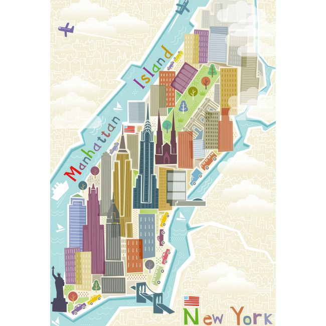 PUZZLE NEW YORK, 99 PIESE - ARTRVSPA16537