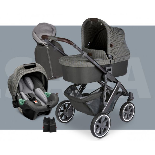 Carucior 3 in 1 Salsa 4 AIR Cornet Starter Set 9 buc ABC Design 2021 KRS12002702106