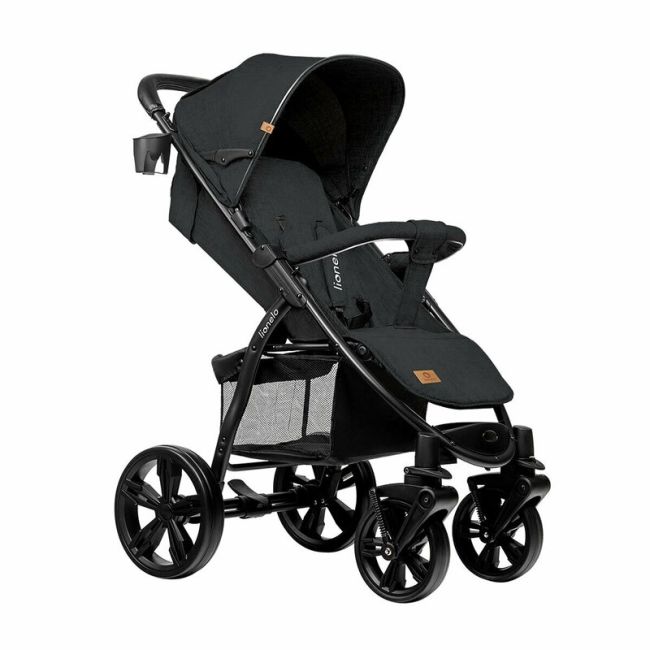 Lionelo - Carucior sport Annet Carbon Cu accesorii, Negru BYNLO-ANNET_BLACK_CARBON