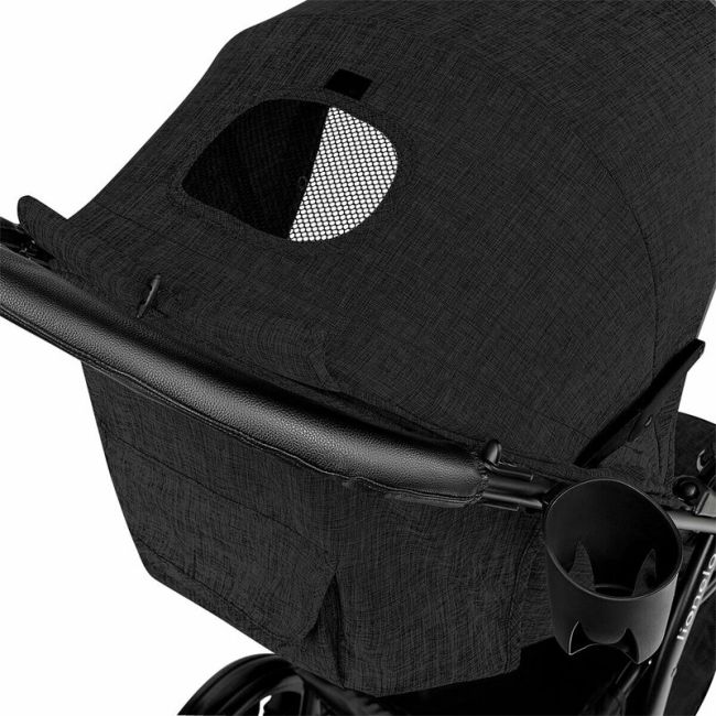 Lionelo - Carucior sport Annet Carbon Cu accesorii, Negru BYNLO-ANNET_BLACK_CARBON
