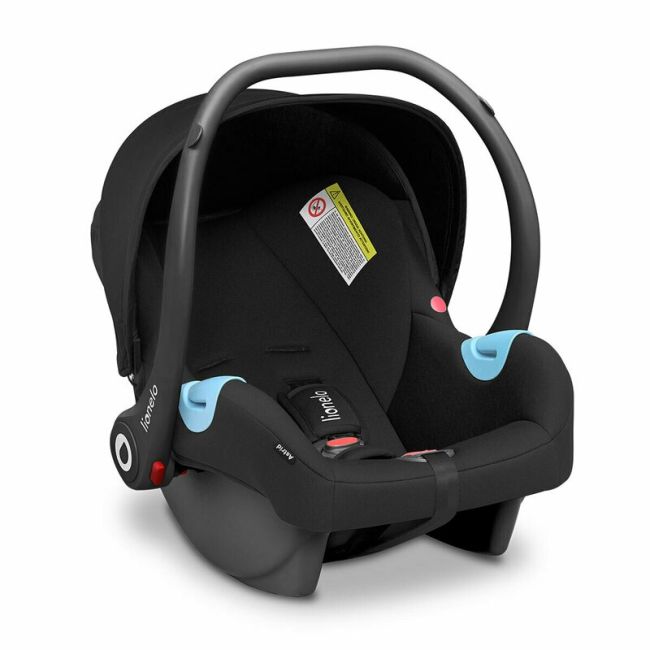 Lionelo - Scaun auto 0-13 Kg Astrid, Black Onyx BYNLO-ASTRID_BLACK_ONYX
