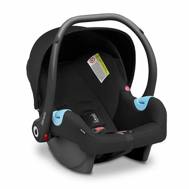 Lionelo - Scaun auto 0-13 Kg Astrid, Black Onyx BYNLO-ASTRID_BLACK_ONYX