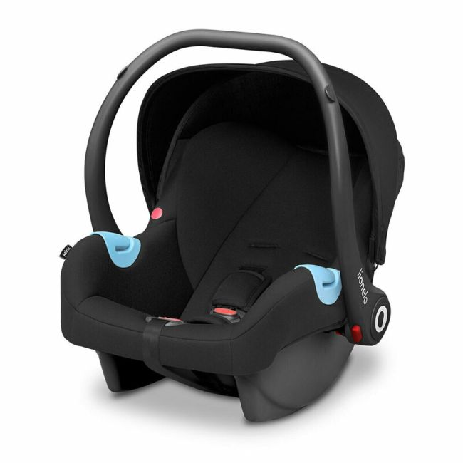 Lionelo - Scaun auto 0-13 Kg Astrid, Black Onyx BYNLO-ASTRID_BLACK_ONYX
