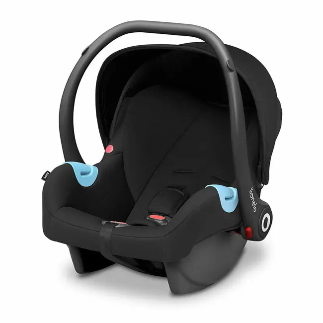 Lionelo - Scaun auto 0-13 Kg Astrid, Black Onyx BYNLO-ASTRID_BLACK_ONYX