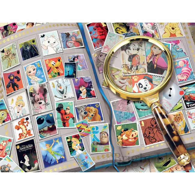 PUZZLE TIMBRE DISNEY, 2000 PIESE - ARTRVSPA16706