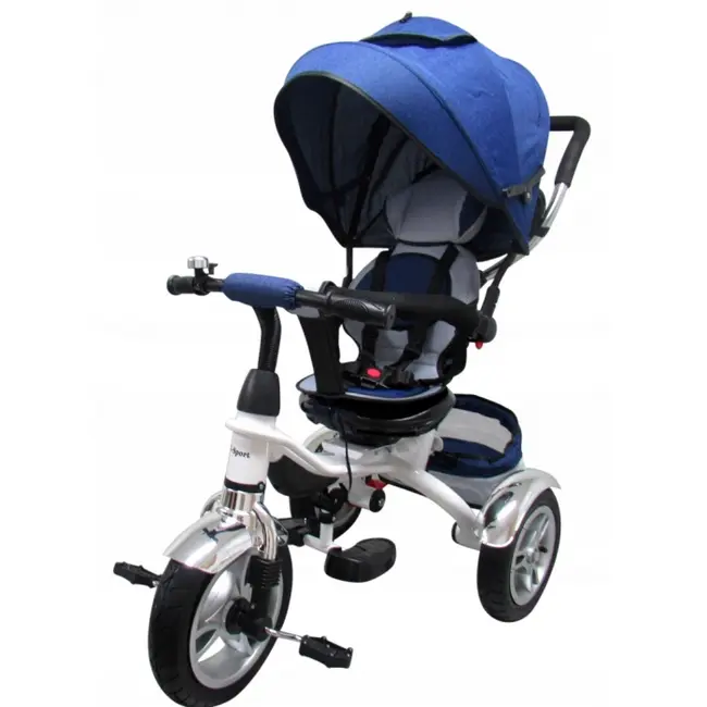 Tricicleta cu pedale 3 in 1 r-sport t3 - jeans edeedit500(t3)jeans