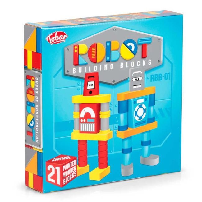 Cuburi de construit - Robot - EDUT29625