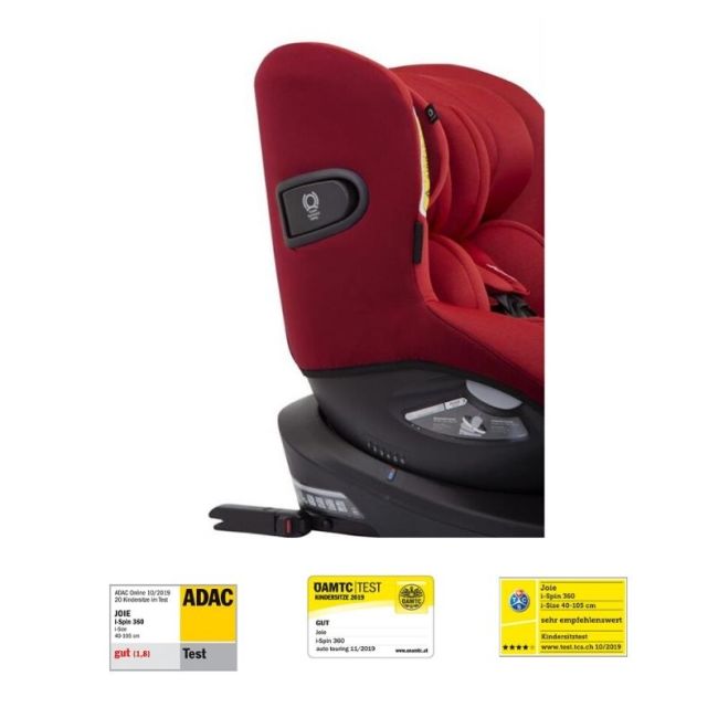 Joie - Scaun auto i-Spin 360° Merlot, nastere - 105 cm BBBC1801EAMER000(C1801AAMER000)