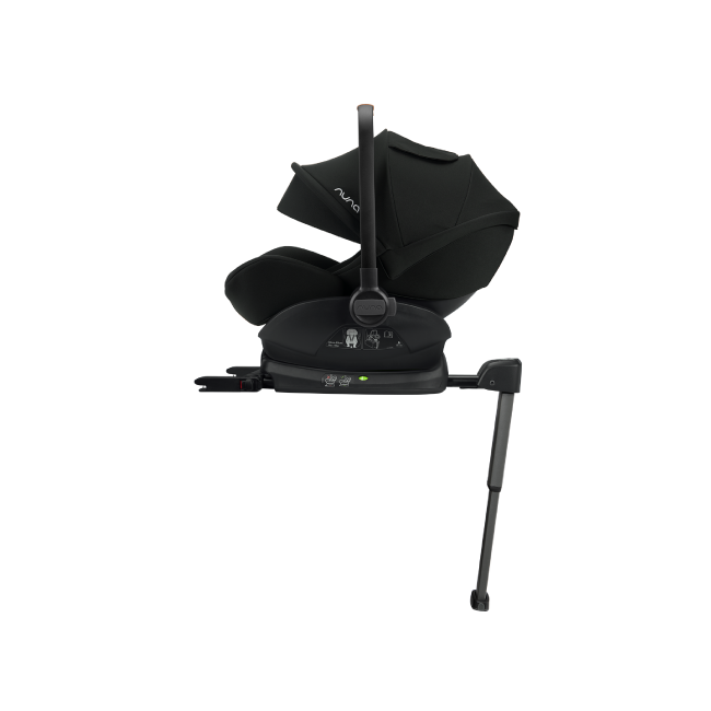 Nuna - Scoica auto i-Size ARRA Caviar + baza isofix, 40 - 85 cm BBBCF11302CVRGL