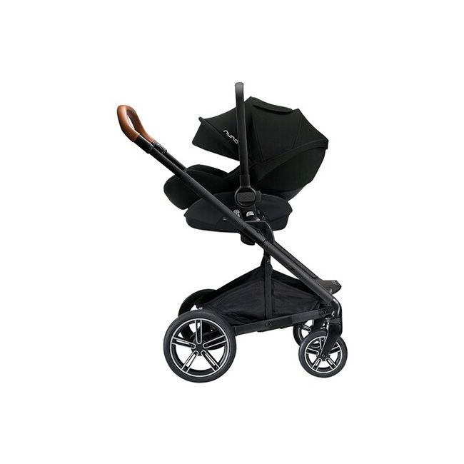 Nuna - Scoica auto i-Size ARRA Caviar + baza isofix, 40 - 85 cm BBBCF11302CVRGL