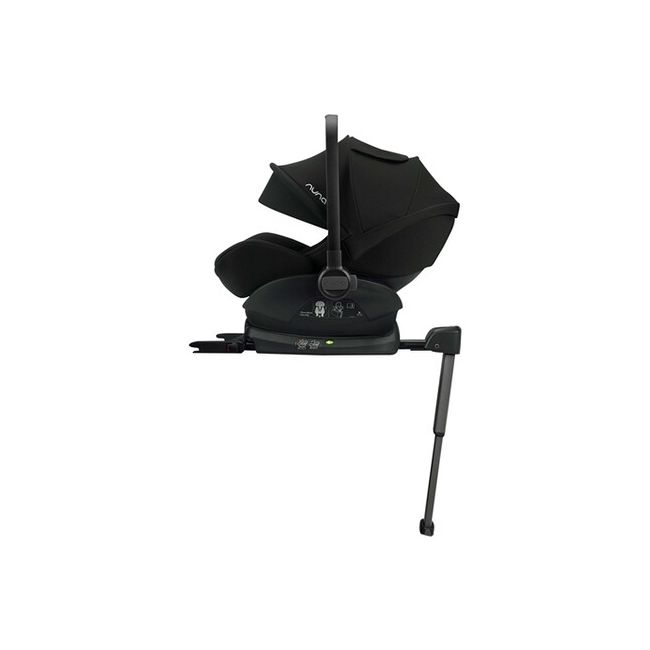 Nuna - Scoica auto i-Size ARRA Caviar + baza isofix, 40 - 85 cm BBBCF11302CVRGL