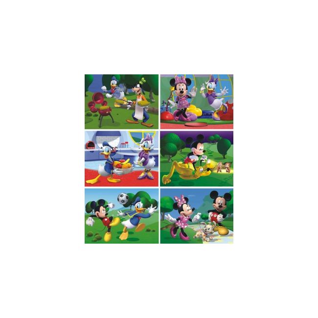 Puzzle cubic - clubul lui mickey mouse