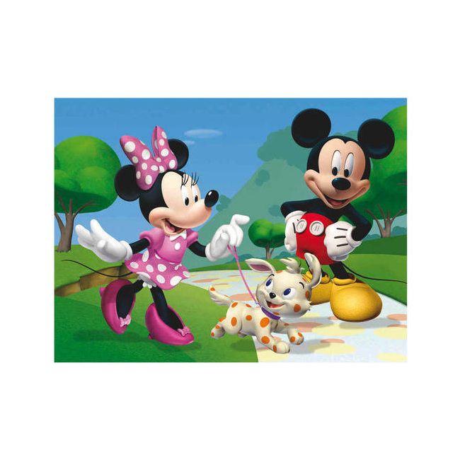 Puzzle cubic - clubul lui mickey mouse