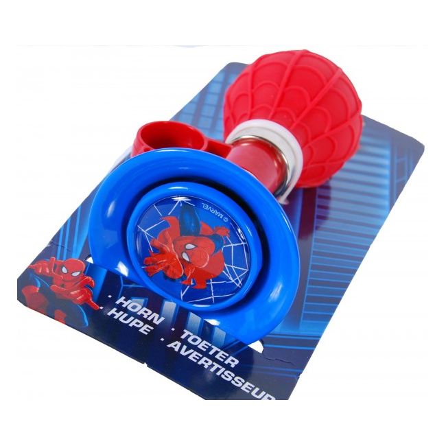 Sonerie tip horn bicicleta Spiderman Volare pentru copii - SOLVOL777