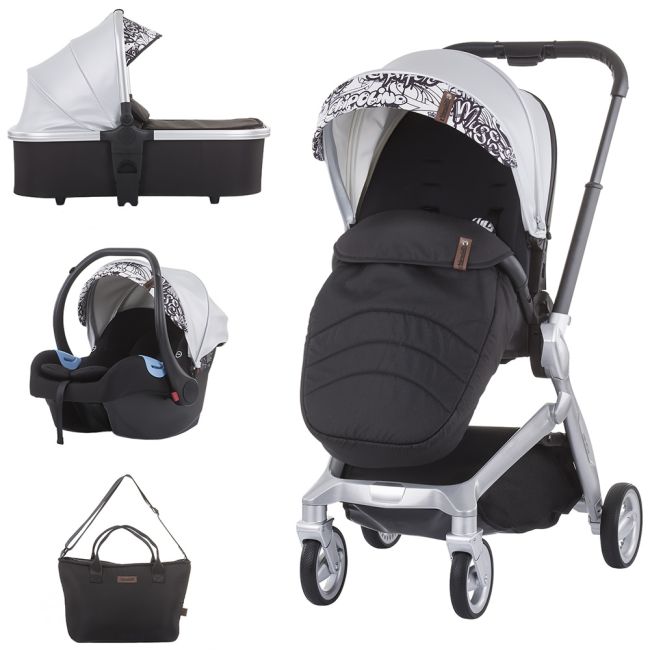 Carucior chipolino emotion 3 in 1 silver hubkkem02102sl