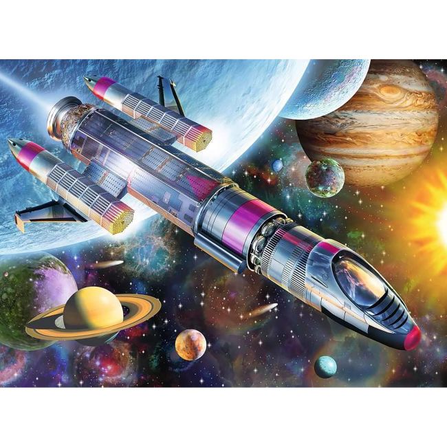 PUZZLE MISIUNE IN SPATIU, 100 PIESE - ARTRVSPC12939