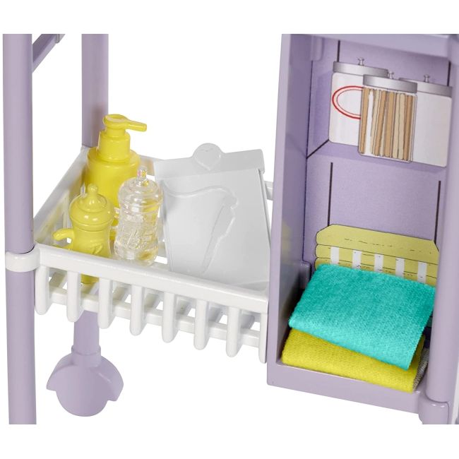 BARBIE CARIERE SET CU PAPUSA DOCTOR PEDIATRU VIVMTDHB63_GKH23