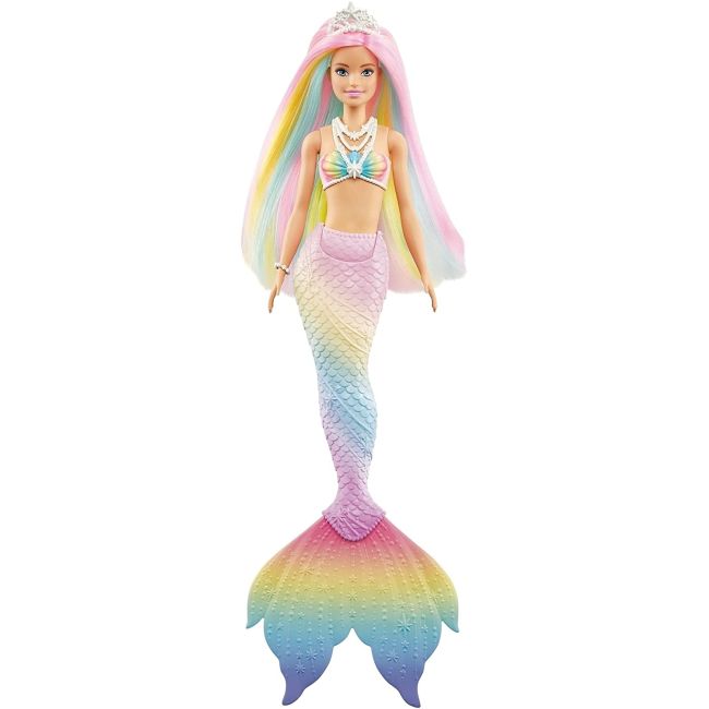 BARBIE PAPUSA DREAMTOPIA SIRENA ISI SCHIMBA CULOAREA VIVMTGTF89
