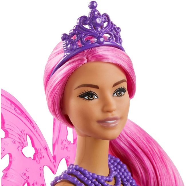 BARBIE PAPUSA PRINTESA DREAMTOPIA ZANE CU PAR ROZ SI ARIPI VIVMTGJK00_GJJ98