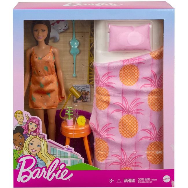 BARBIE PAPUSA SI ACCESORII DORMITOR VIVMTGTD87_GRG86