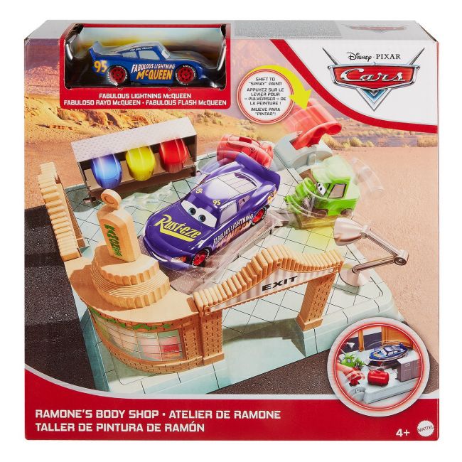 CARS SET DE JOACA VOPSITORIE RAMONE&#39;S PAINT SHOP VIVMTGTK82_GTK84