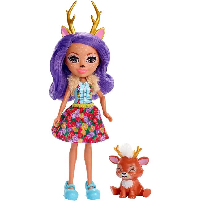ENCHANTIMALS PAPUSI CU ANIMALUTE DANESSA DEER & SPRINT VIVMTDVH87_FXM75