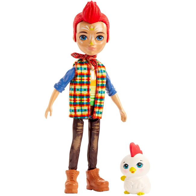 ENCHANTIMALS PAPUSI SI ANIMALUTE REDWARD ROOSTER & CLUCK VIVMTFNH22_GJX39