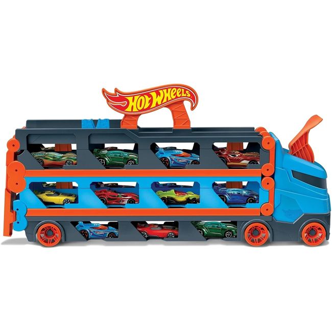 HOT WHELS 2 IN 1 MEGA TRANSPORTATOR MASINI PISTA VIVMTGVG37