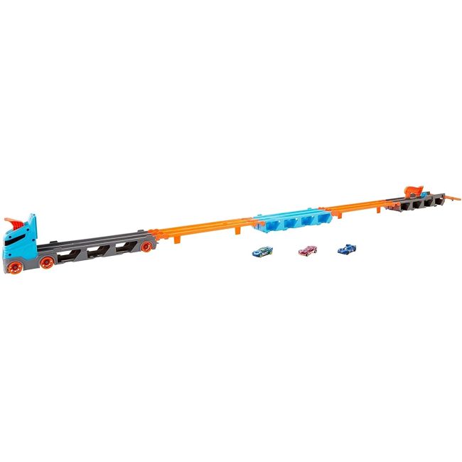 HOT WHELS 2 IN 1 MEGA TRANSPORTATOR MASINI PISTA VIVMTGVG37