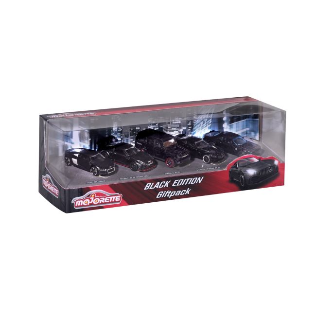 MAJORETTE SET 5 MASINUTE BLACK EDITION VIV212053174