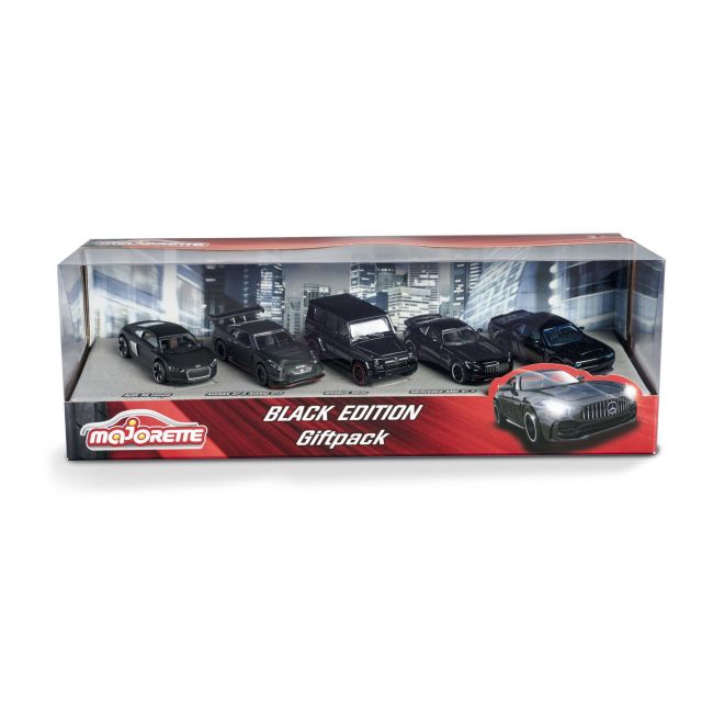 MAJORETTE SET 5 MASINUTE BLACK EDITION VIV212053174