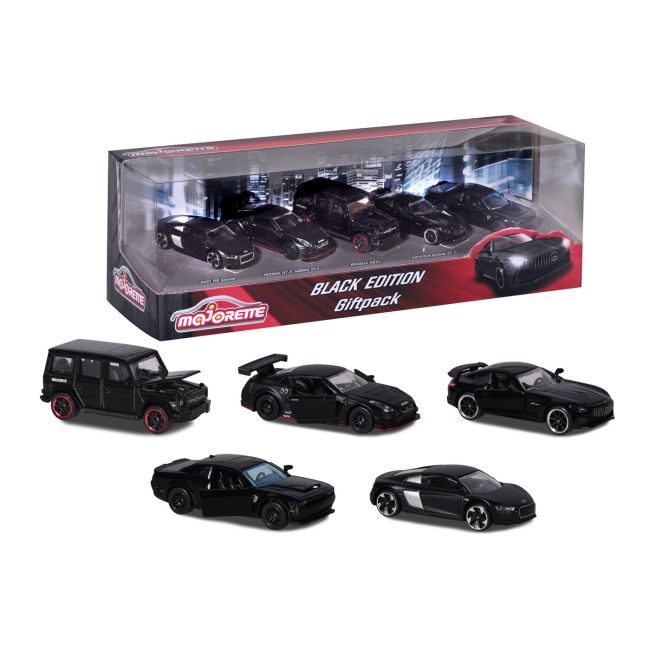 MAJORETTE SET 5 MASINUTE BLACK EDITION VIV212053174