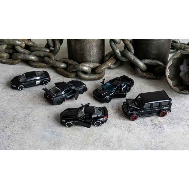 MAJORETTE SET 5 MASINUTE BLACK EDITION VIV212053174