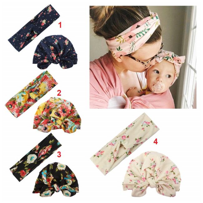 Set turban si bentita - Mama si bebe MDx-18076-1