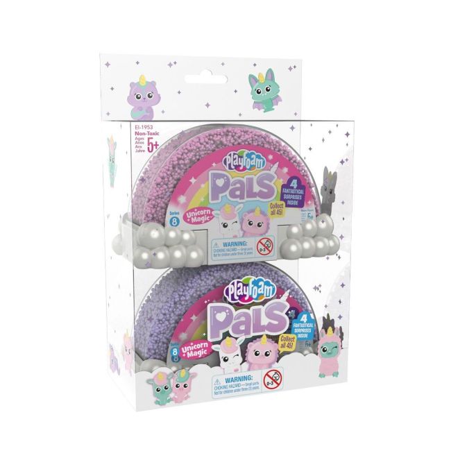 Spuma de modelat playfoam™ -  unicorni magici, set 2 bucati