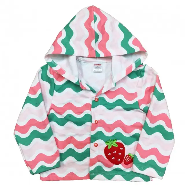 Hanorac fetite - Valuri colorate - Haine fetite AL055