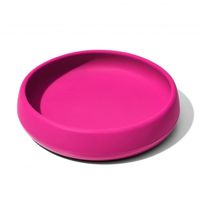 Farfurie din silicon roz tna61149700